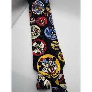 Mickey Mouse Club Vintage 100% Silk Tie